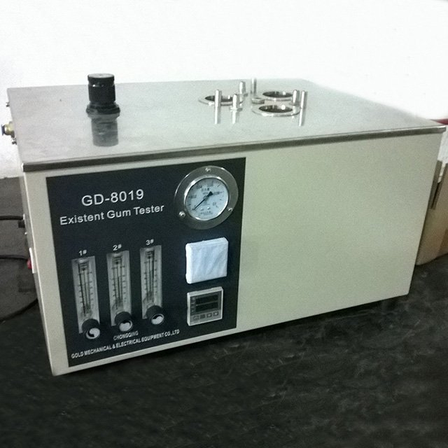 GD-8019 JET EVAPORE MEHOD AVIAÇÃO GASOLINE Existe máquina testador de goma ASTM D381
